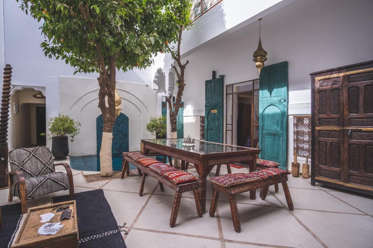 Riad Villa Berna Under Swiss Management Марракеш Экстерьер фото