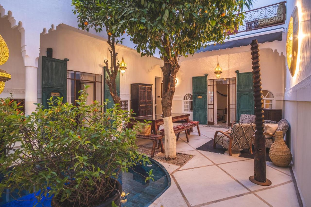 Riad Villa Berna Under Swiss Management Марракеш Экстерьер фото