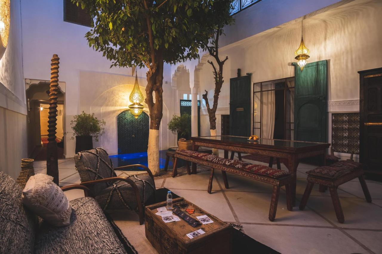Riad Villa Berna Under Swiss Management Марракеш Экстерьер фото