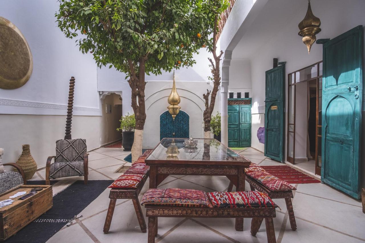 Riad Villa Berna Under Swiss Management Марракеш Экстерьер фото