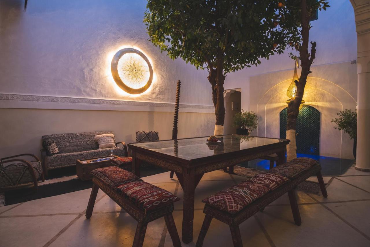 Riad Villa Berna Under Swiss Management Марракеш Экстерьер фото