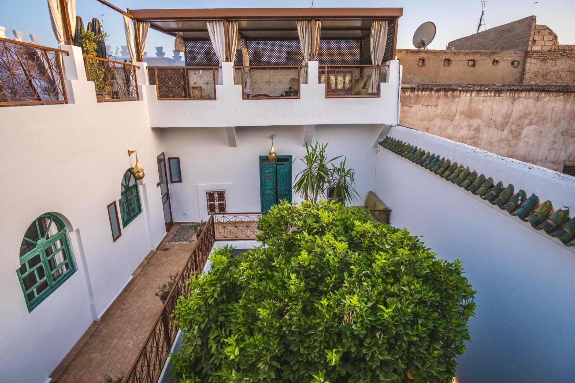Riad Villa Berna Under Swiss Management Марракеш Экстерьер фото