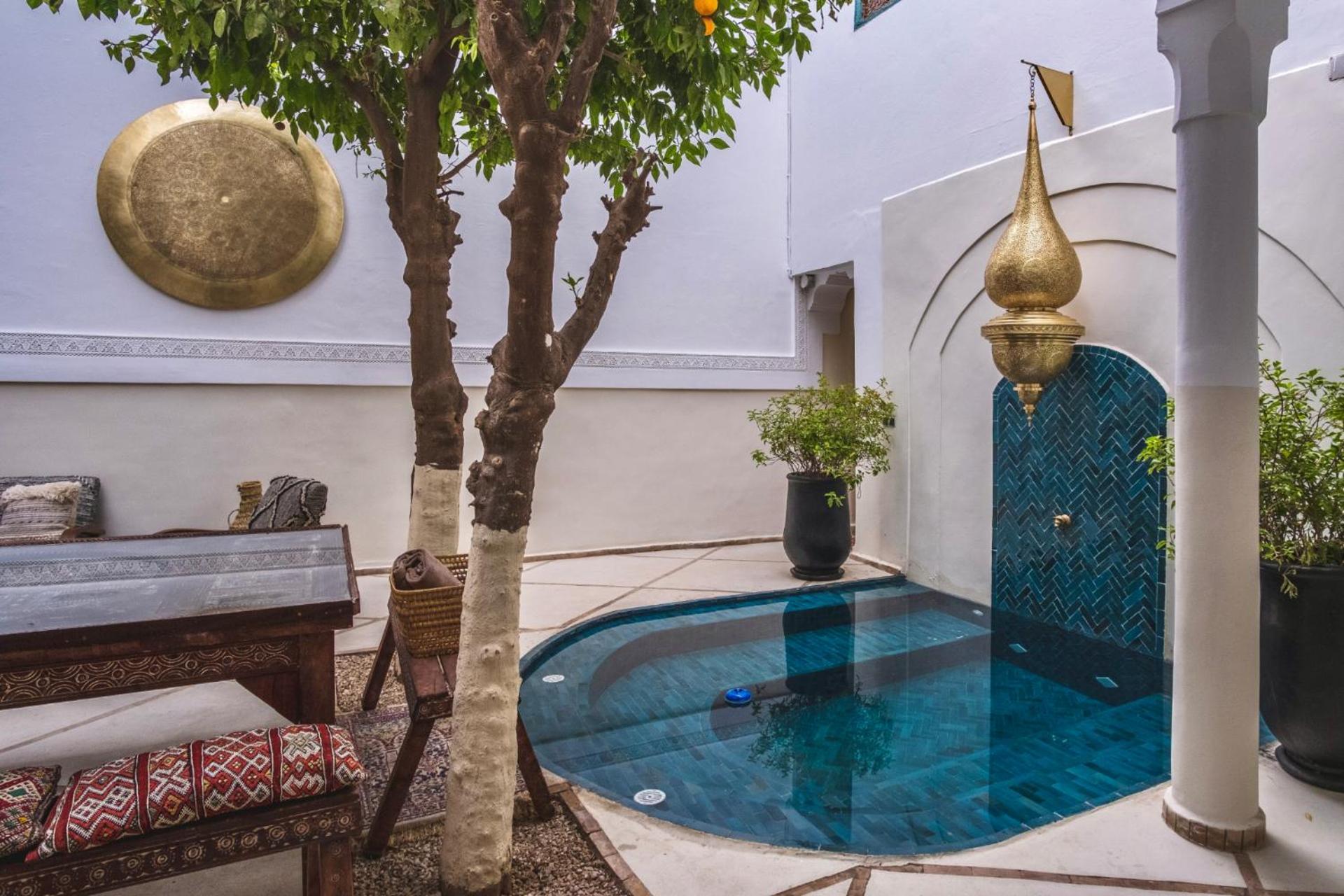 Riad Villa Berna Under Swiss Management Марракеш Экстерьер фото